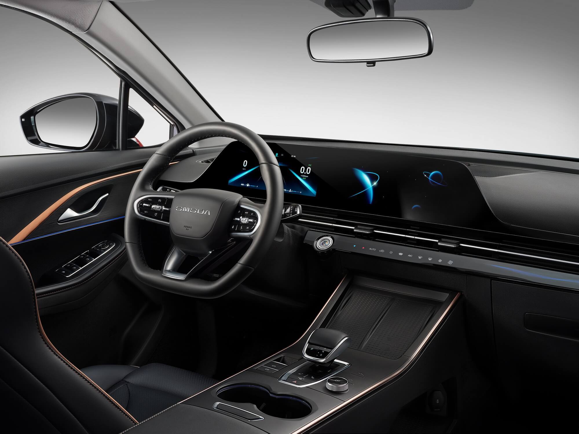 El elegante interior del crossover OMODA'